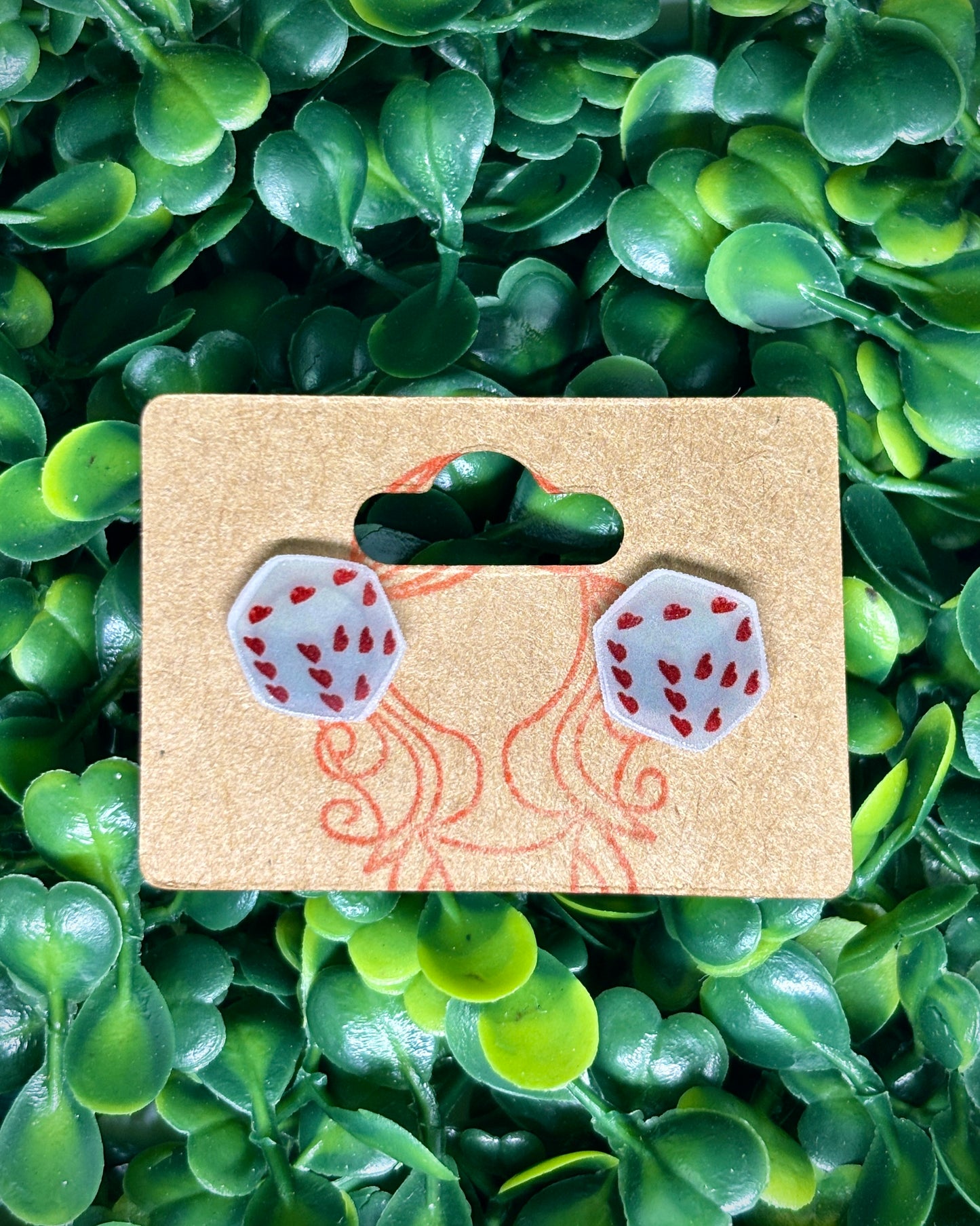 Lucky in Love Stud Earrings